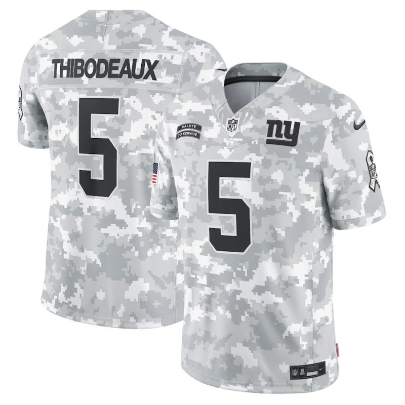 Men New York Giants #5 Thibodeaux Nike Arctic Camo 2024 Salute to Service Limited NFL Jersey->baltimore ravens->NFL Jersey